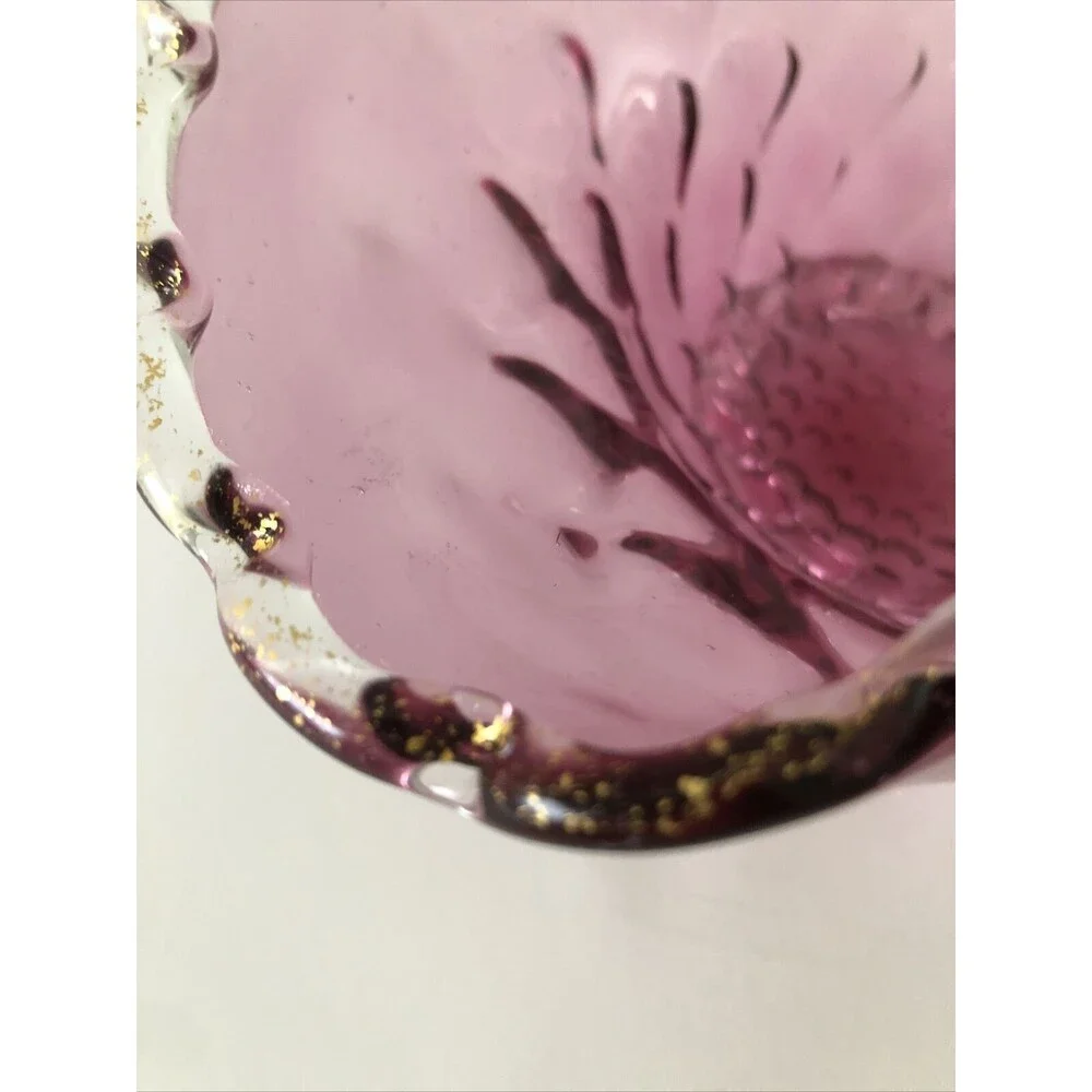 Murano vintage cranberry